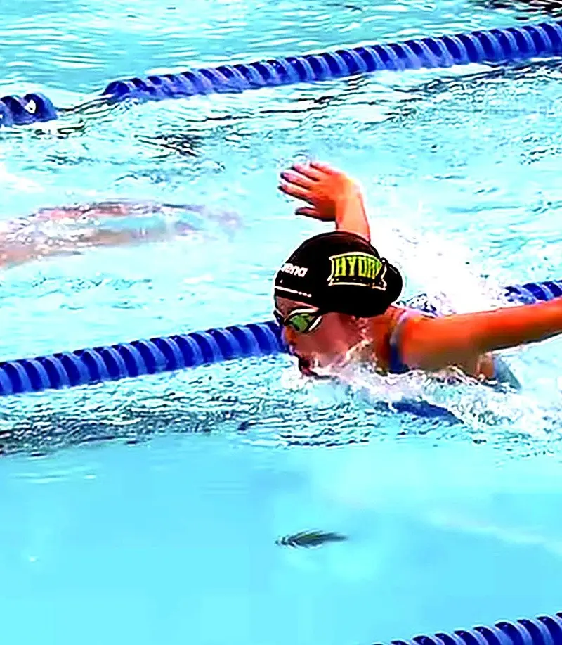 Aquatics. From first strokes to competitive swimming.